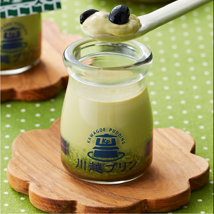 川越プリン（河越抹茶）